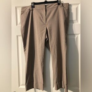 Ann Taylor Signature Beige Trousers